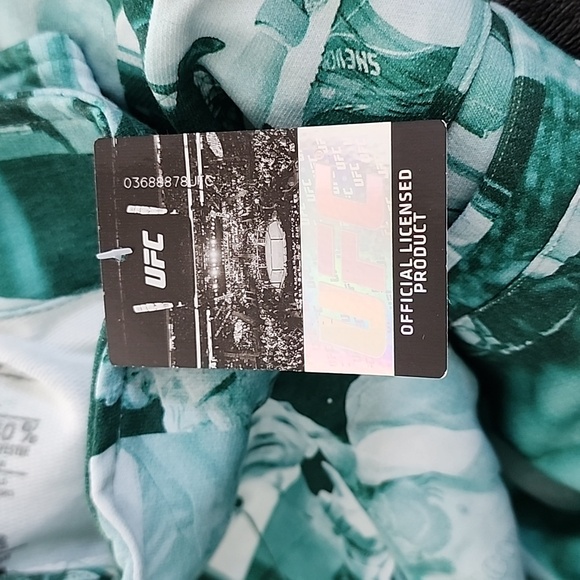 UFC Hall Of Fame All Over Graphic Print Full Zip Jacket with Pockets - Picture 10 of 10